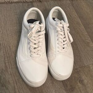 White Vans Sneakers